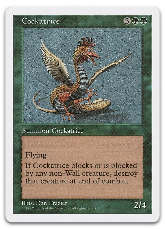 Cockatrice (Fifth Edition)