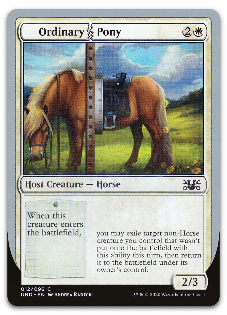 Ordinary Pony (Unsanctioned)