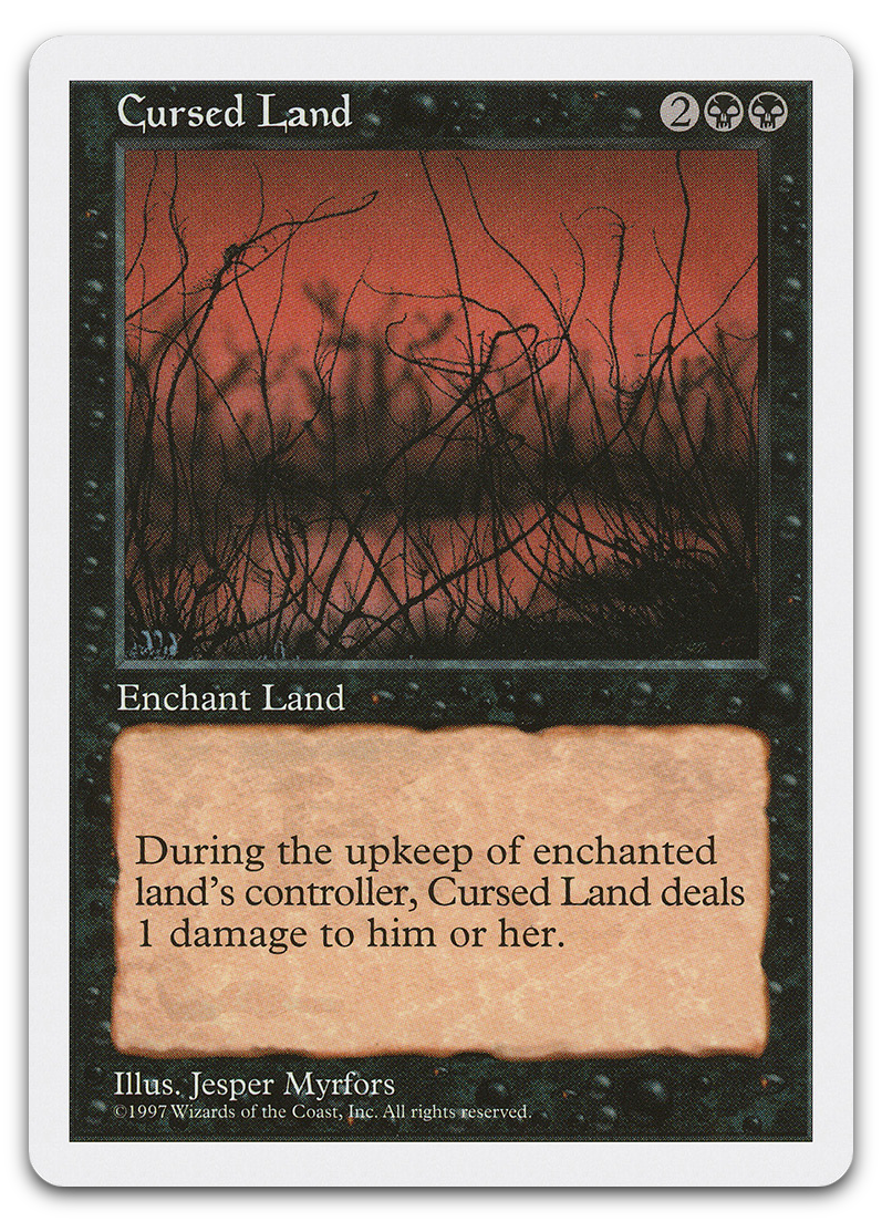 Cursed Land (Fifth Edition)