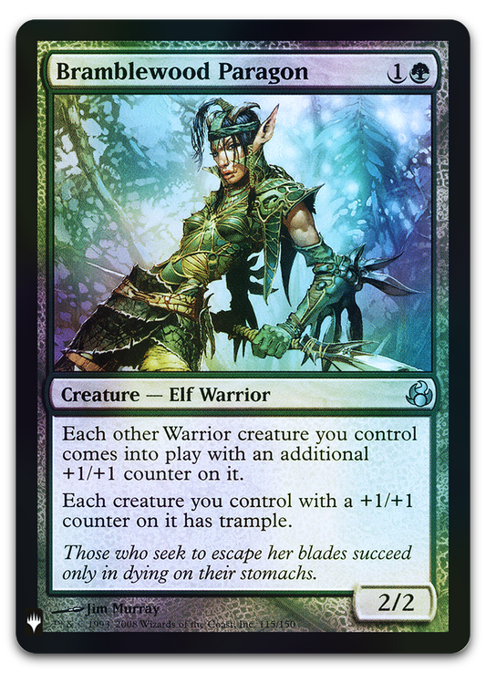 Bramblewood Paragon (The List Reprints)