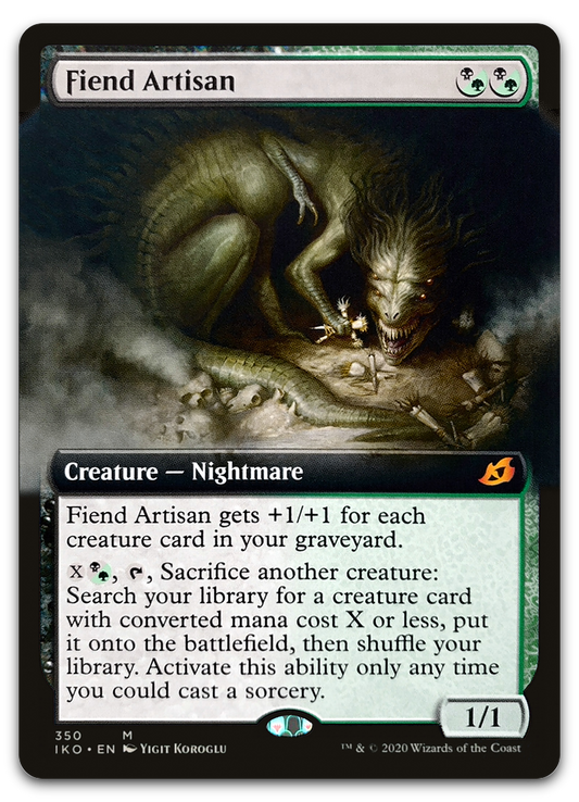 Fiend Artisan (Extended Art) (Ikoria: Lair of Behemoths)