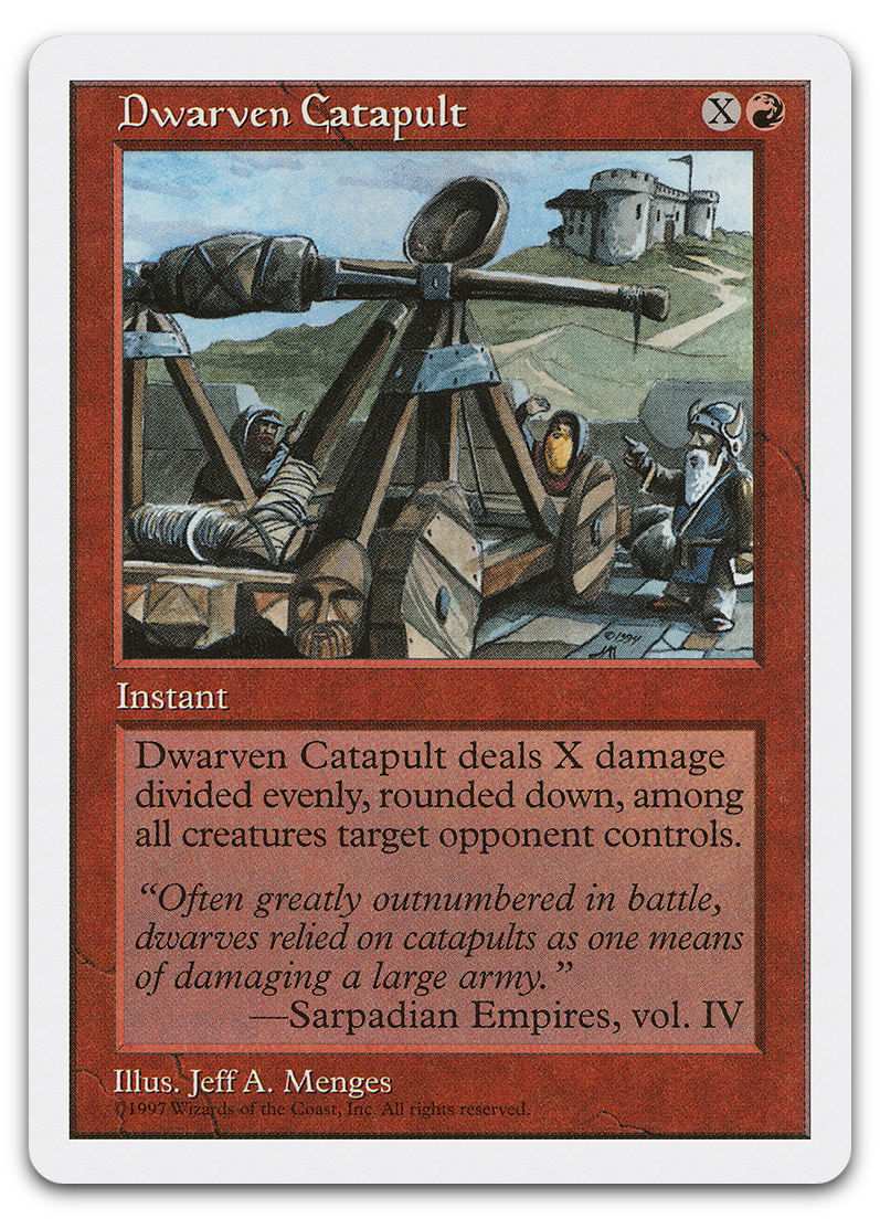 Dwarven Catapult (Fifth Edition)