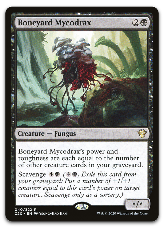 Boneyard Mycodrax (Commander 2020)