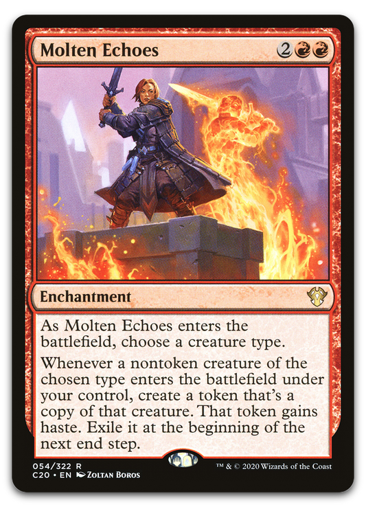 Molten Echoes (Commander 2020)