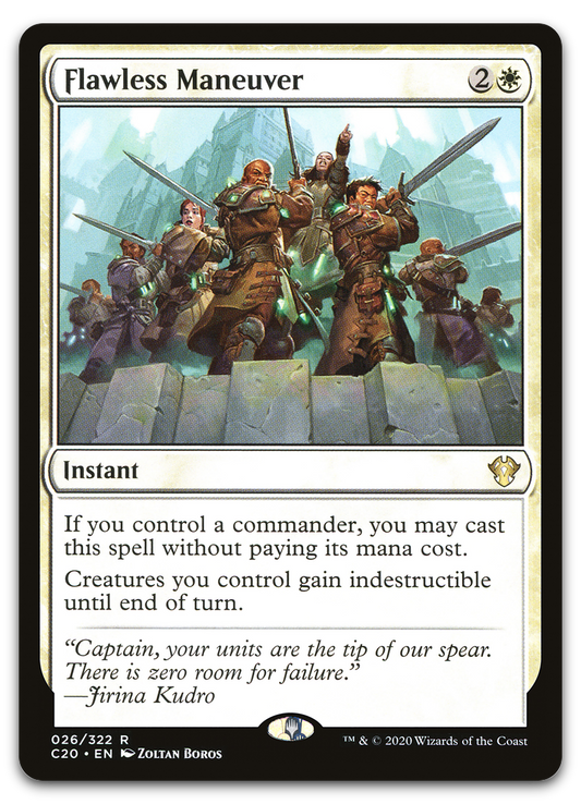 Flawless Maneuver (Commander 2020)