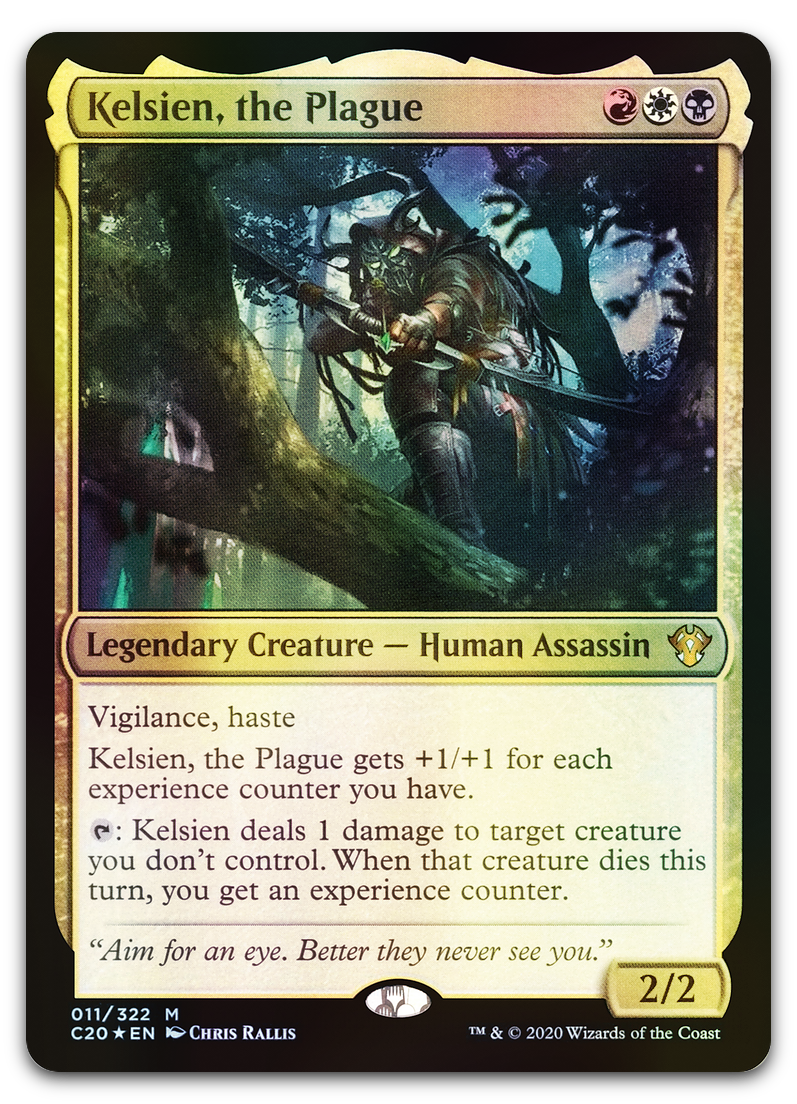 Kelsien, the Plague (Commander 2020)