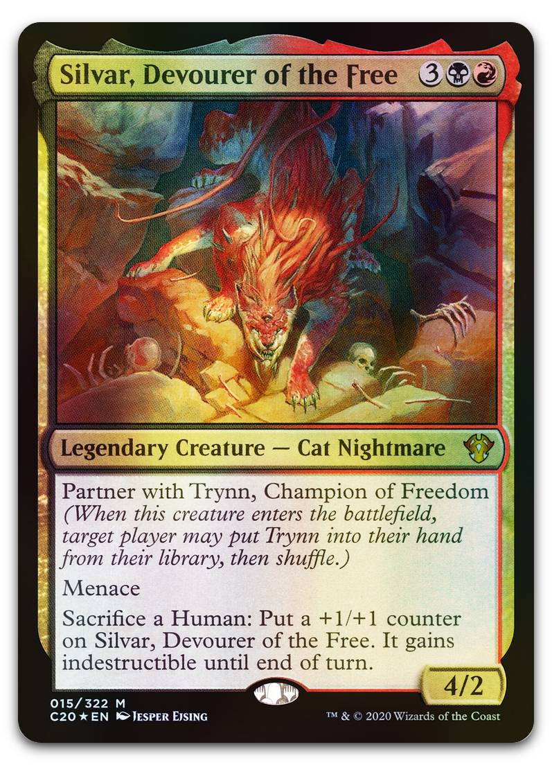Silvar, Devourer of the Free (Commander 2020)