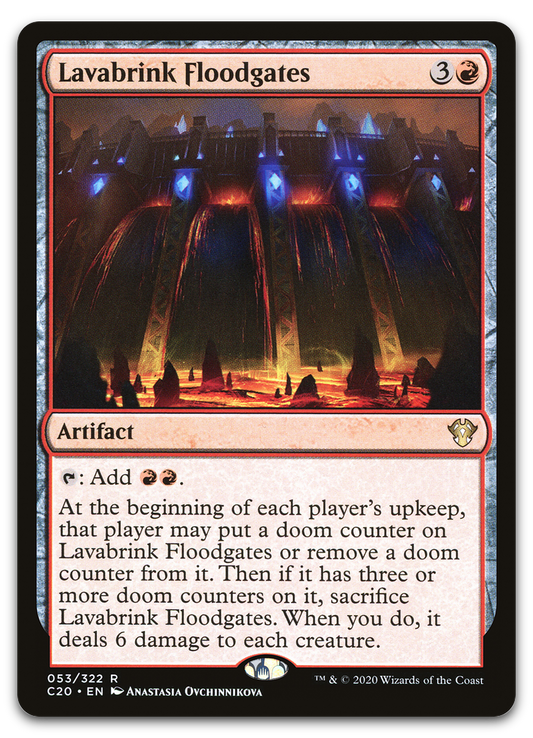Lavabrink Floodgates (Commander 2020)