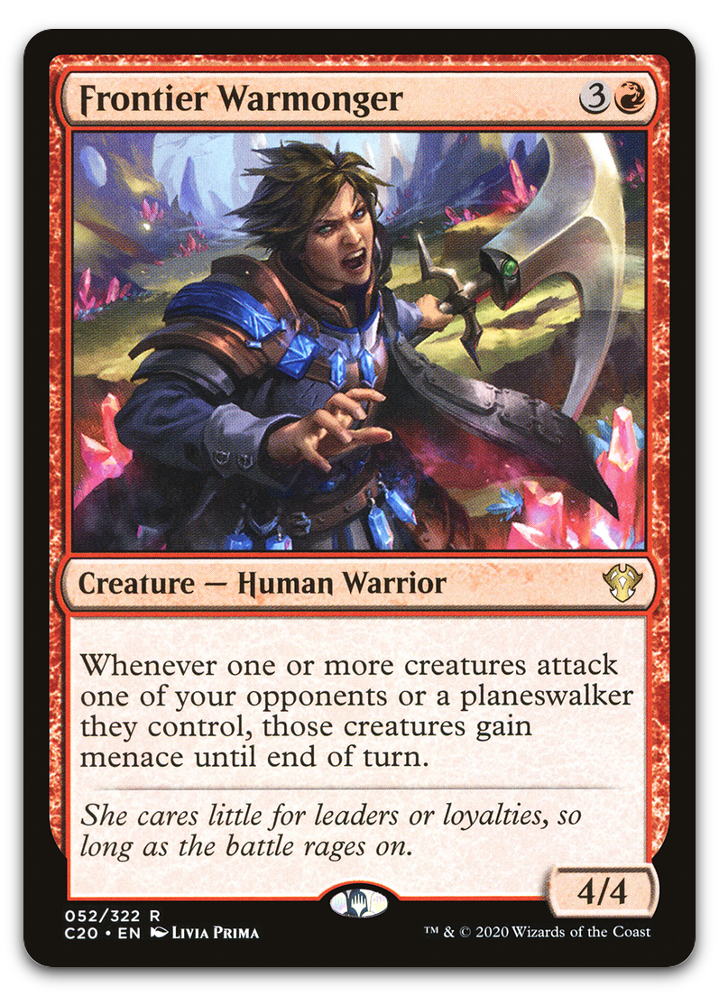 Frontier Warmonger (Commander 2020)