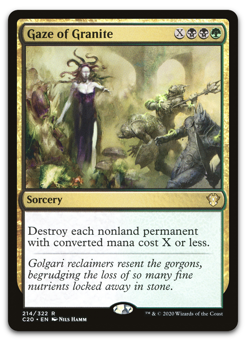 Gaze of Granite (Commander 2020)