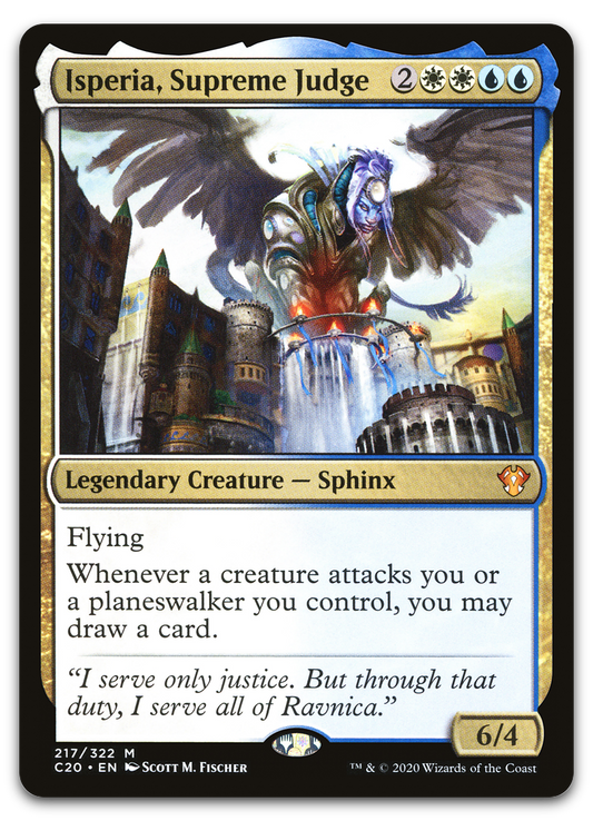 Isperia, Supreme Judge (Commander 2020)