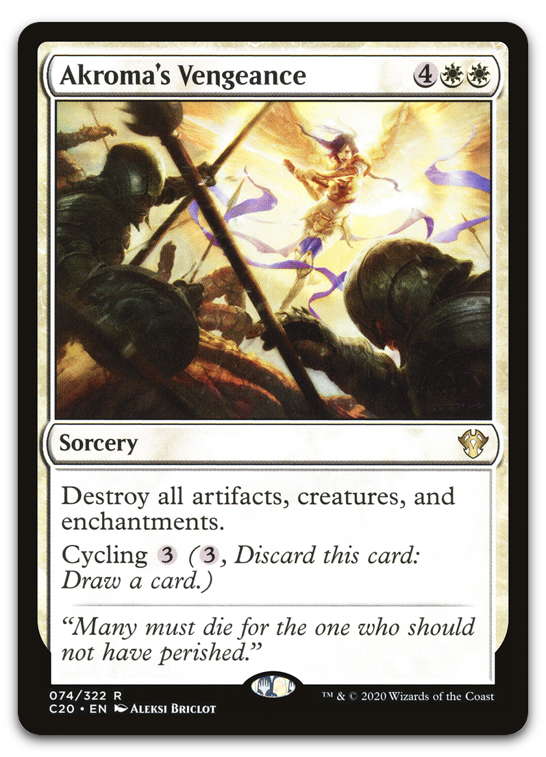 Akroma's Vengeance (Commander 2020)