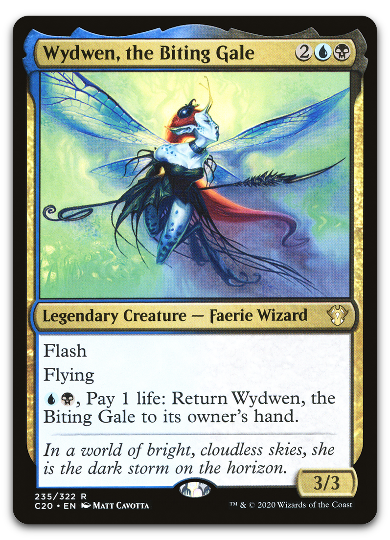Wydwen, the Biting Gale (Commander 2020)