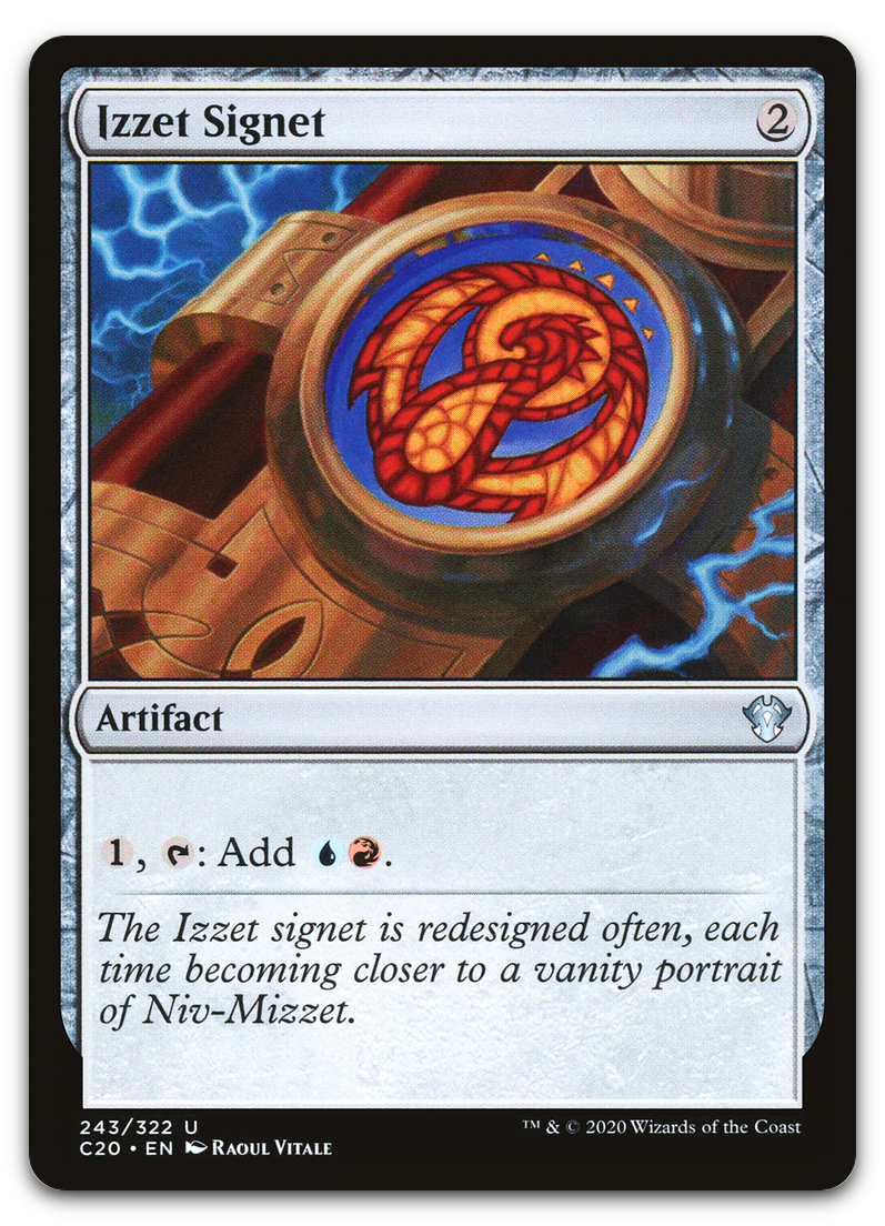 Izzet Signet (Commander 2020)
