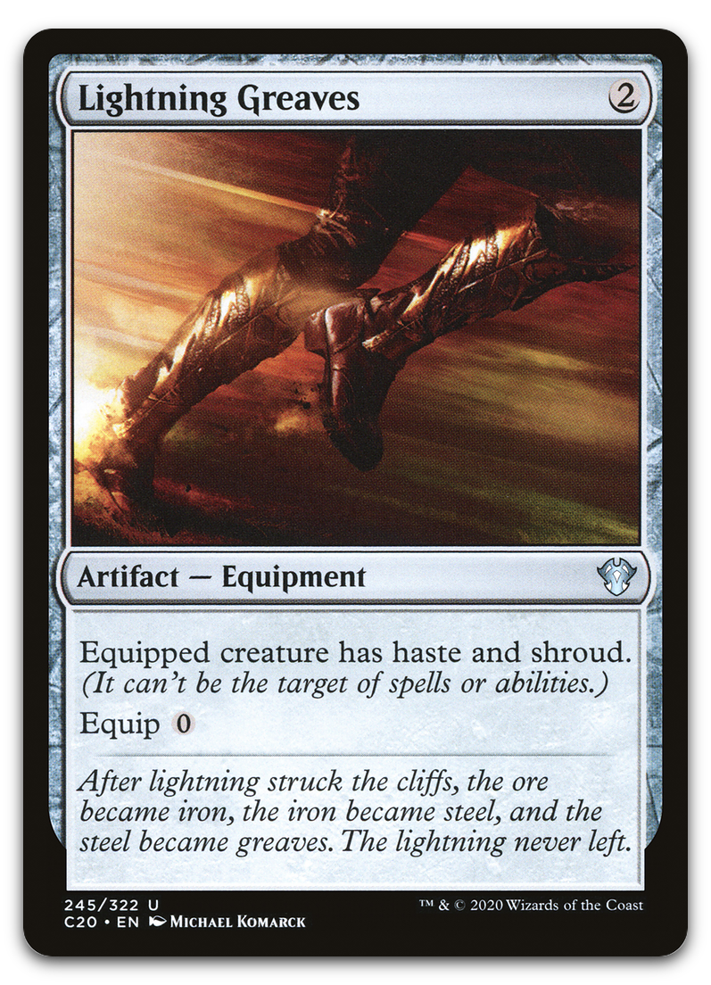 Lightning Greaves (Commander 2020)