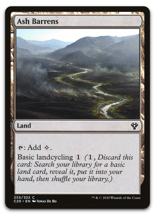 Ash Barrens (Commander 2020)