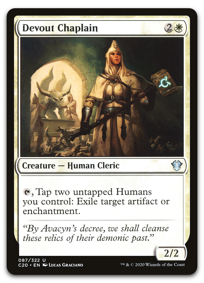 Devout Chaplain (Commander 2020)