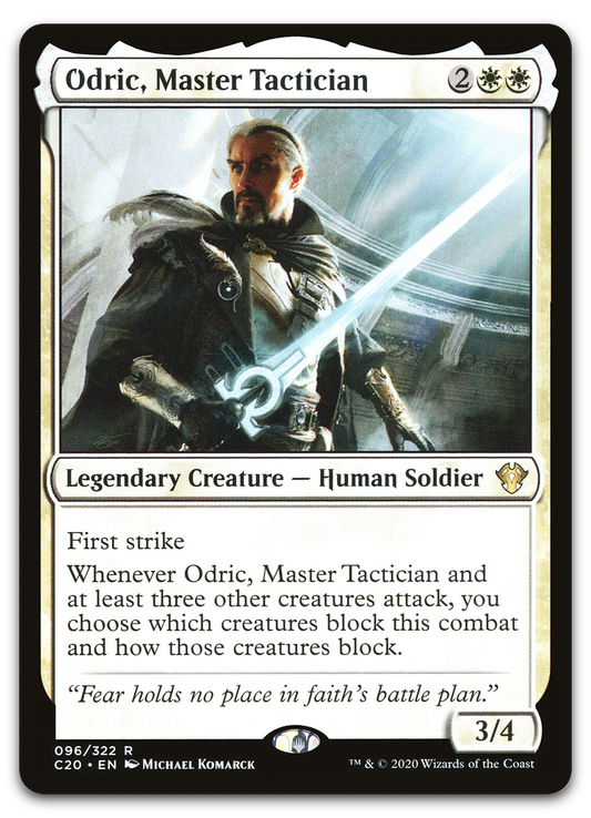 Odric, Master Tactician (Commander 2020)