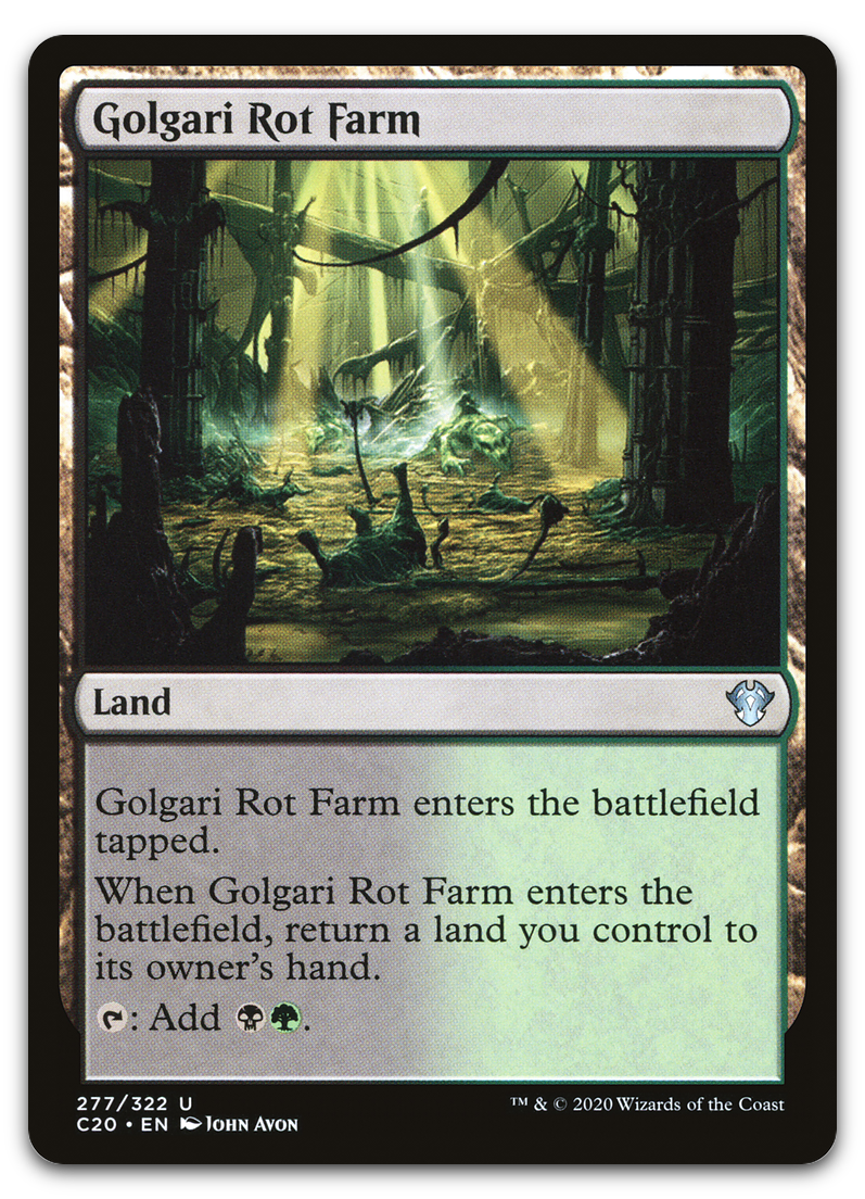 Golgari Rot Farm (Commander 2020)