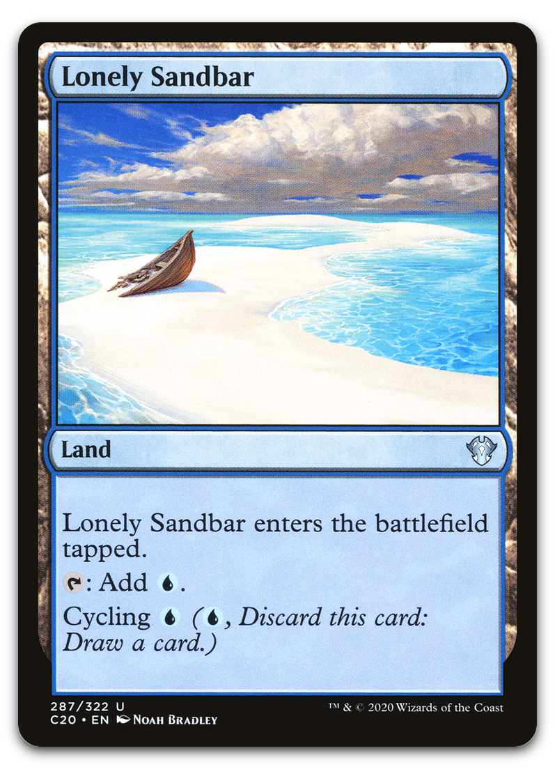 Lonely Sandbar (Commander 2020)