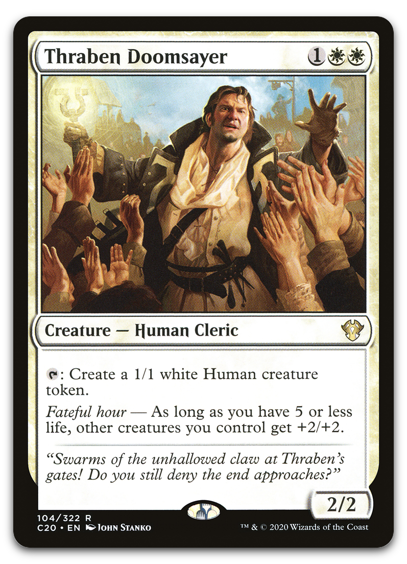 Thraben Doomsayer (Commander 2020)