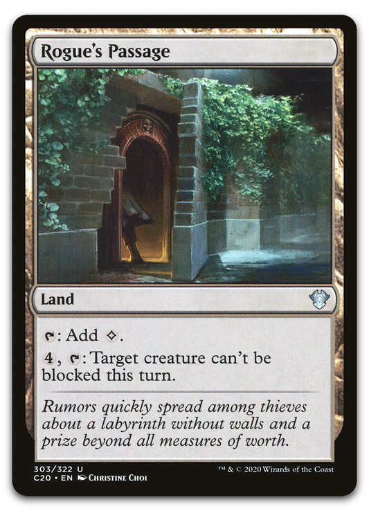 Rogue's Passage (Commander 2020)