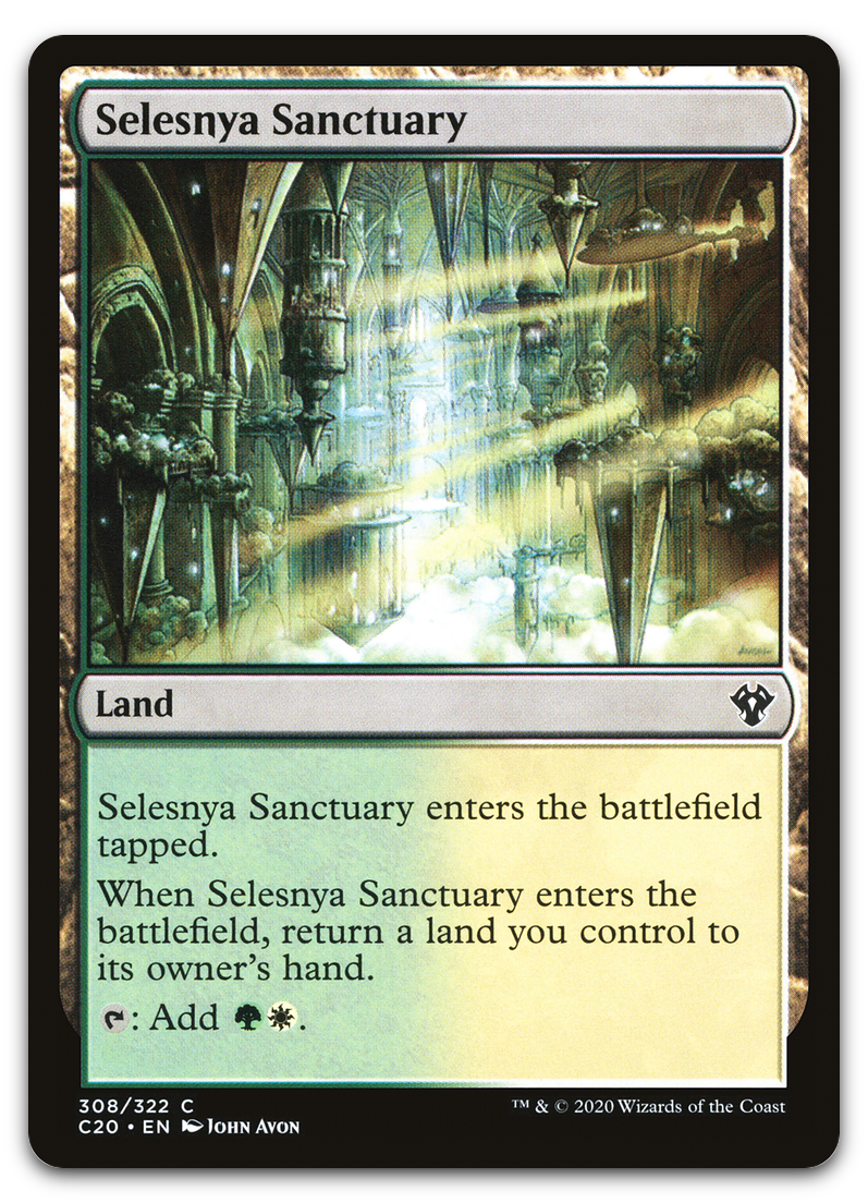 Selesnya Sanctuary (Commander 2020)