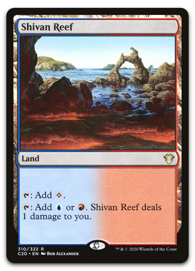Shivan Reef (Commander 2020)