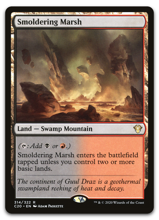 Smoldering Marsh (Commander 2020)