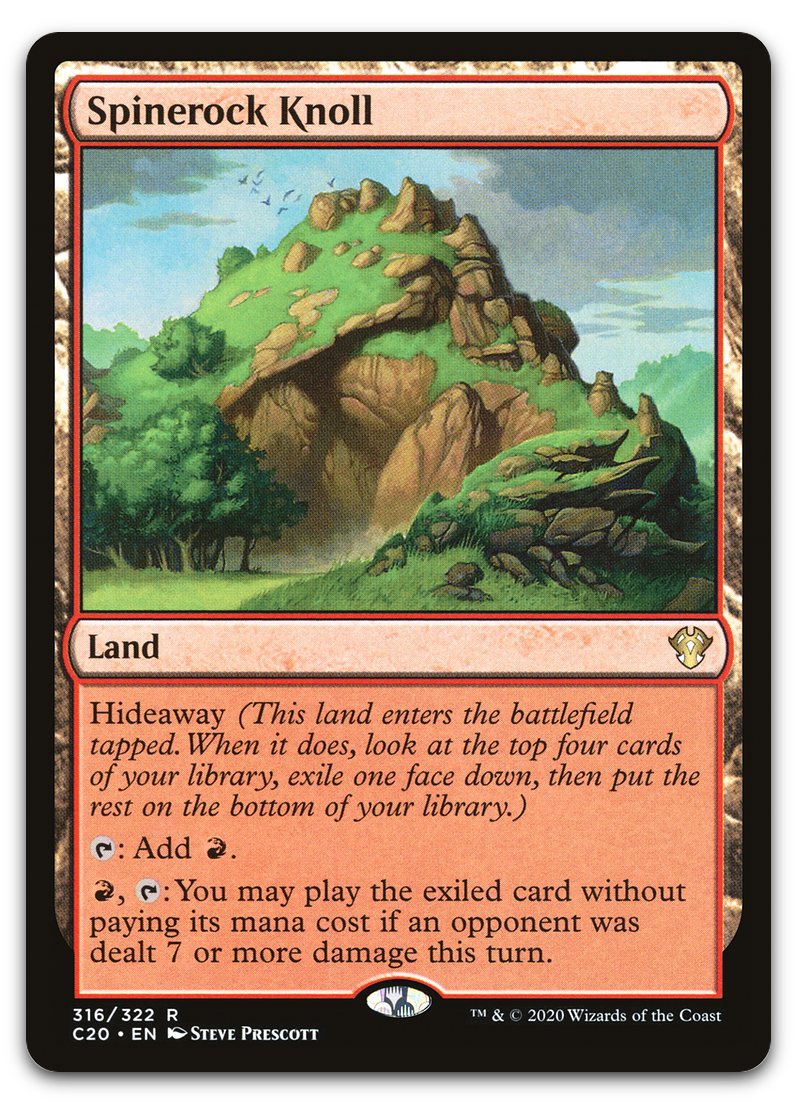 Spinerock Knoll (Commander 2020)