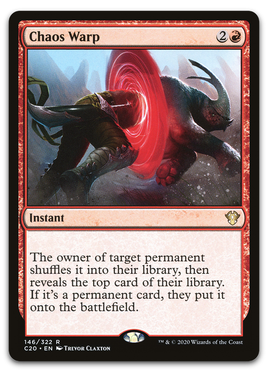 Chaos Warp (Commander 2020)