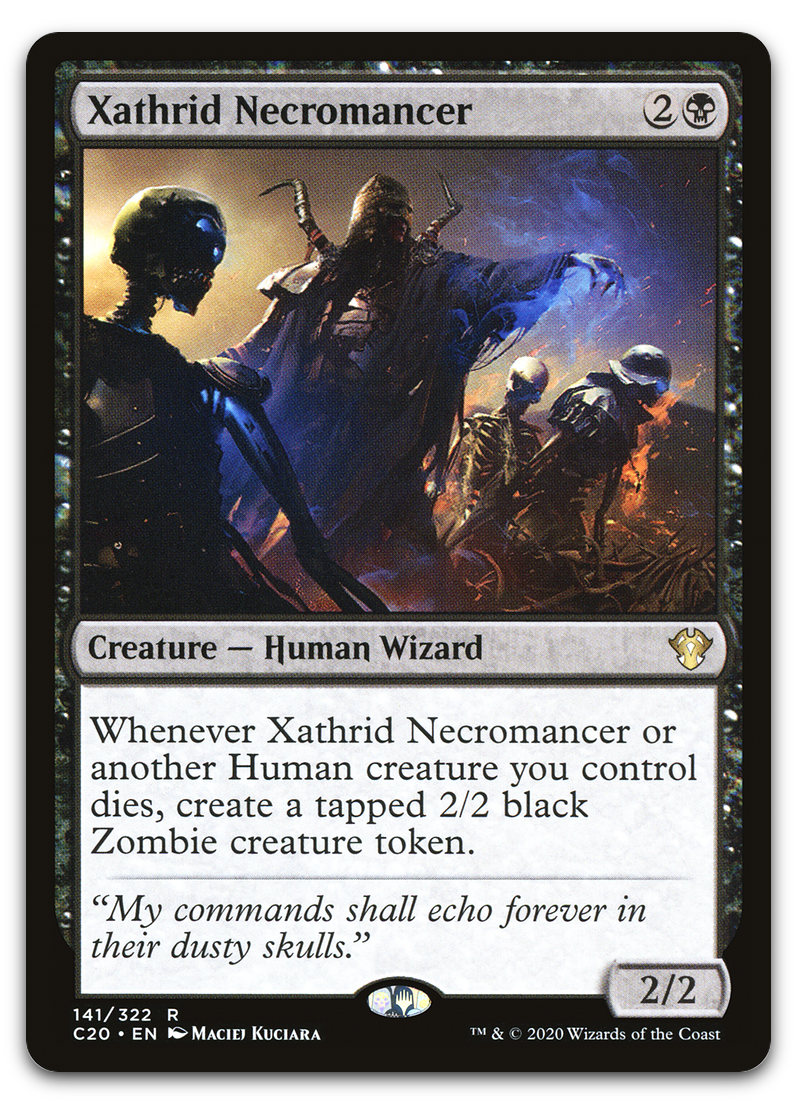 Xathrid Necromancer (Commander 2020)