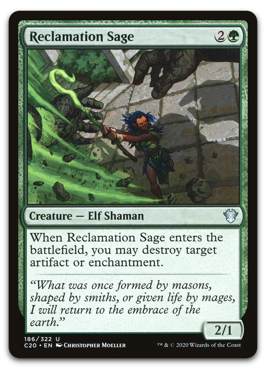 Reclamation Sage (Commander 2020)