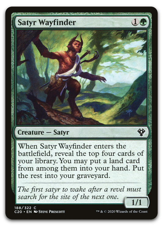 Satyr Wayfinder (Commander 2020)