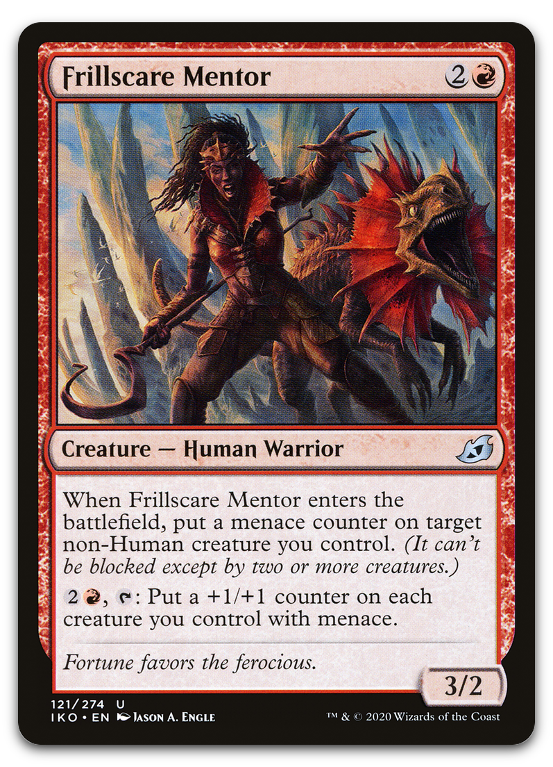 Frillscare Mentor (Ikoria: Lair of Behemoths)