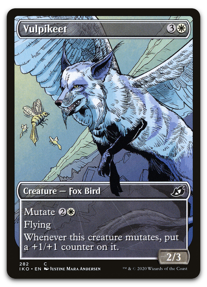 Vulpikeet (Showcase) (Ikoria: Lair of Behemoths)