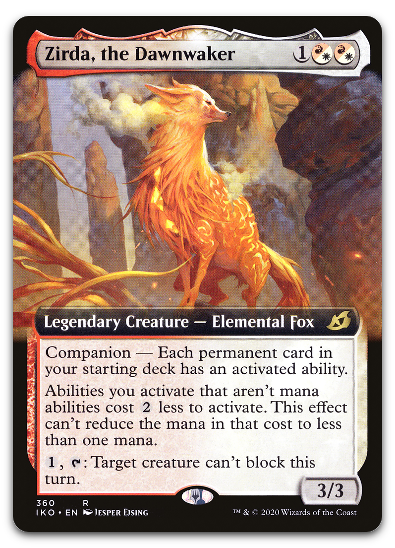 Zirda, the Dawnwaker (Extended Art) (Ikoria: Lair of Behemoths)