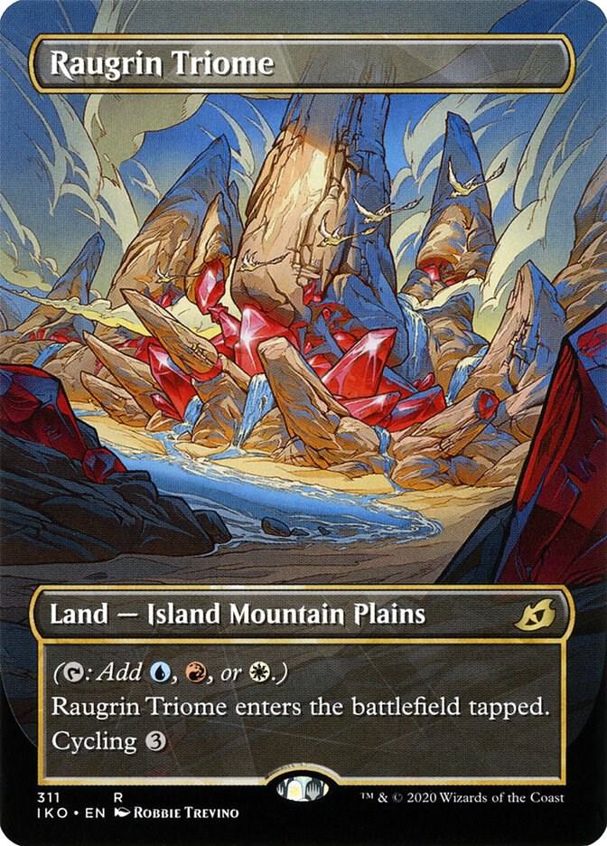 Raugrin Triome (Showcase) - Japanese - Ikoria: Lair of Behemoths (Near Mint)