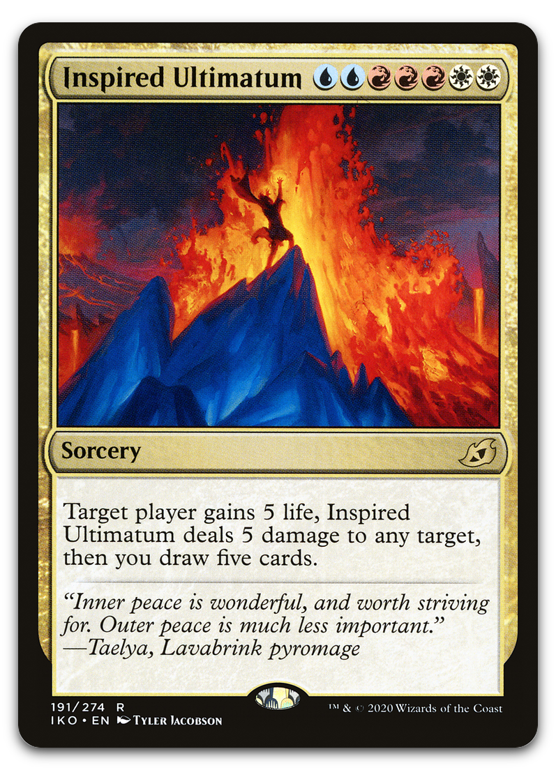 Inspired Ultimatum (Ikoria: Lair of Behemoths)
