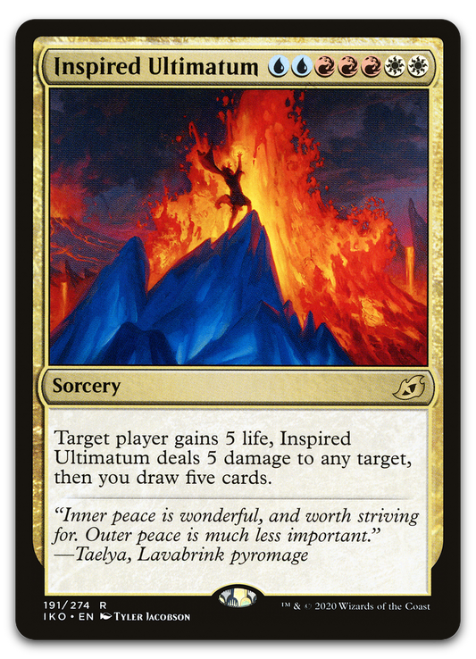 Inspired Ultimatum (Ikoria: Lair of Behemoths)