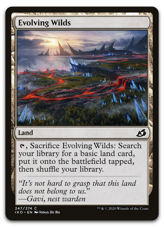 Evolving Wilds (Ikoria: Lair of Behemoths)