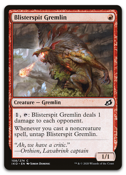 Blisterspit Gremlin (Ikoria: Lair of Behemoths)
