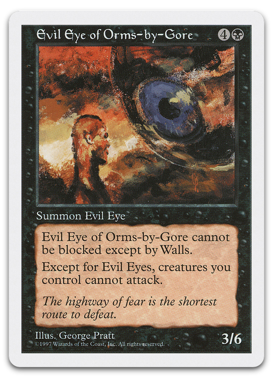 Evil Eye of Orms-by-Gore (Fifth Edition)