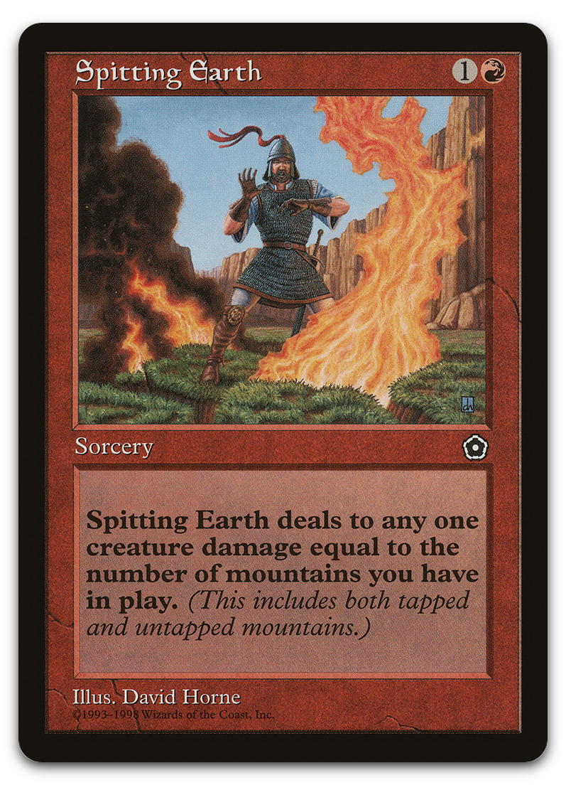 Spitting Earth (Portal Second Age)