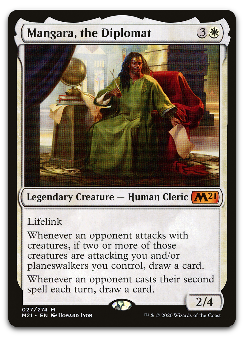 Mangara, the Diplomat (Core Set 2021)