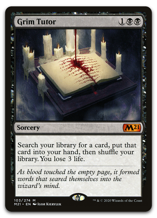 Grim Tutor (Core Set 2021)