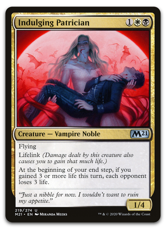 Indulging Patrician (Core Set 2021)