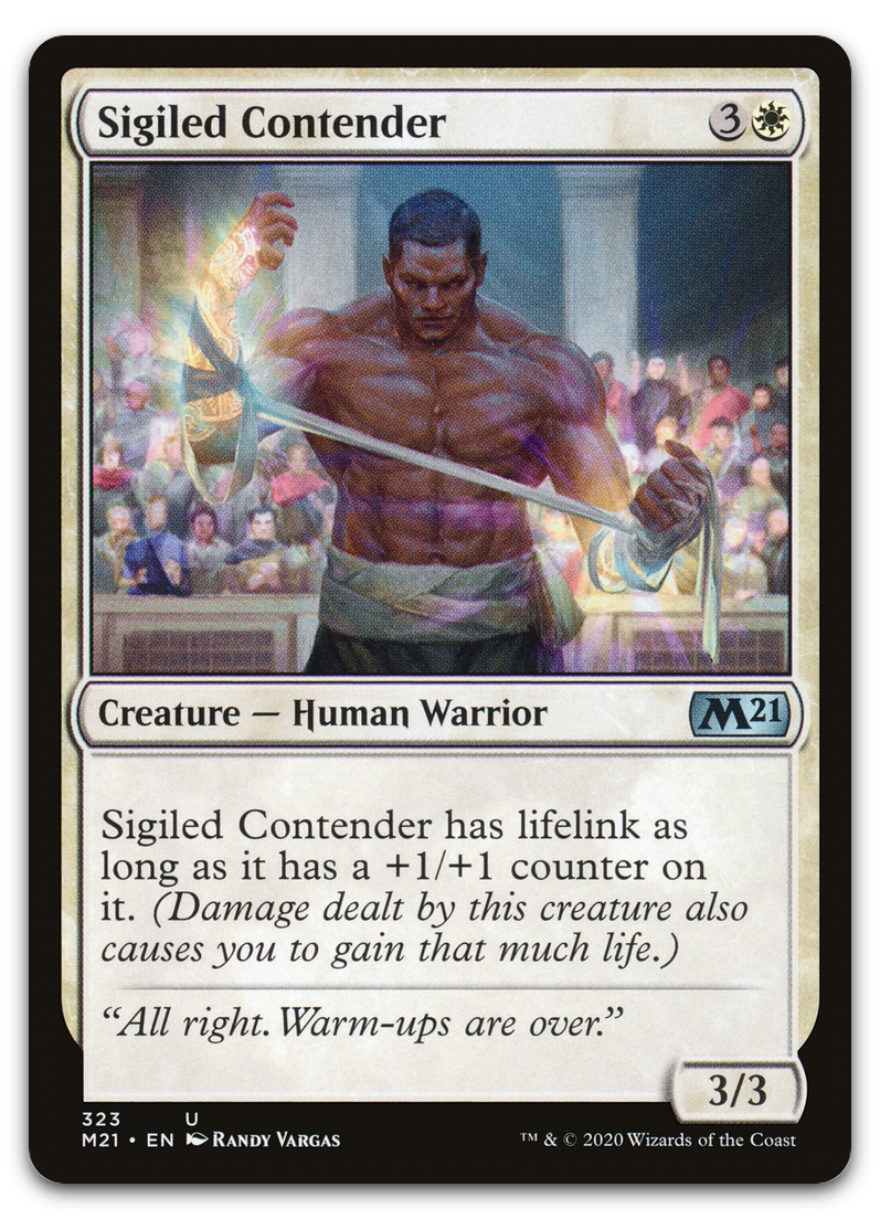 Sigiled Contender (Core Set 2021)