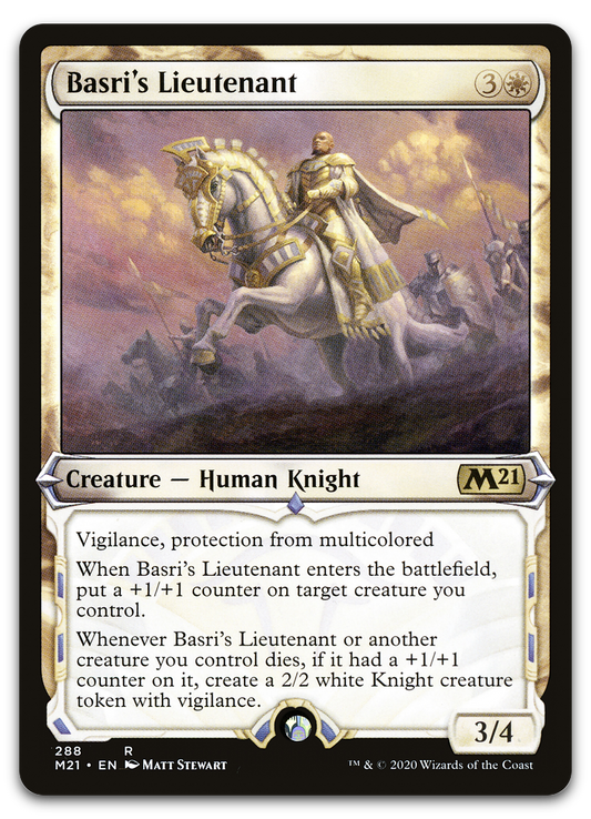Basri's Lieutenant (Showcase) (Core Set 2021)