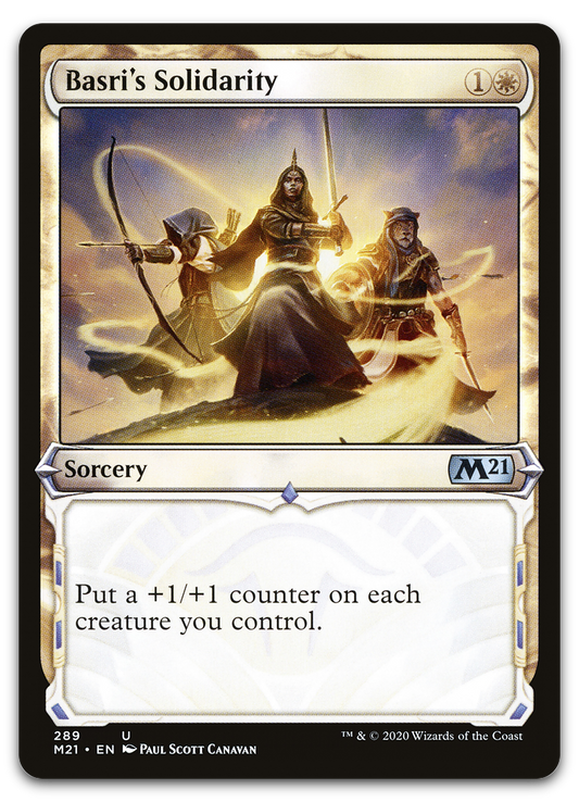 Basri's Solidarity (Showcase) (Core Set 2021)